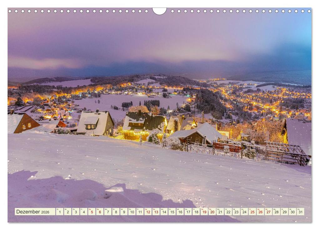 Weitere Ansicht: Vogtland - einzigartige Region im Vier - Länder - Eck (Wandkalender 2026 DIN A3 quer), CALVENDO Monatskalender | Ulrich Männel, Calvendo