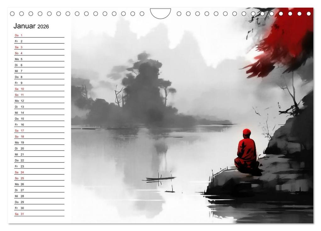 Weitere Ansicht: Inmitten der Ruhe (Wandkalender 2026 DIN A4 quer), CALVENDO Monatskalender | Kerstin Waurick, Calvendo