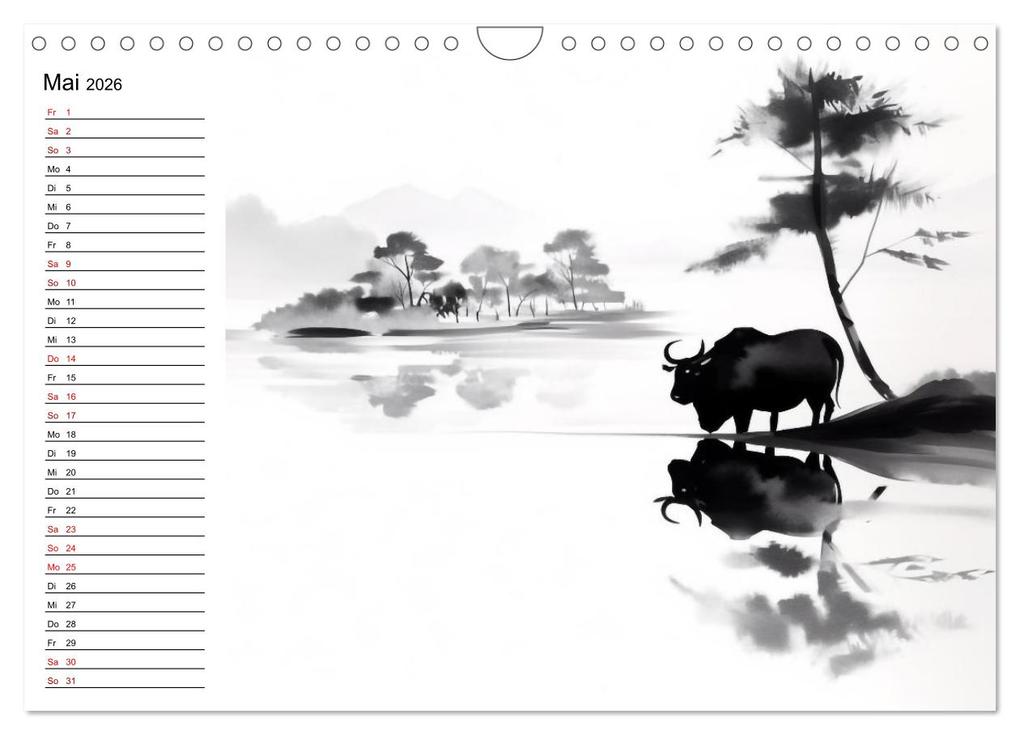 Weitere Ansicht: Inmitten der Ruhe (Wandkalender 2026 DIN A4 quer), CALVENDO Monatskalender | Kerstin Waurick, Calvendo