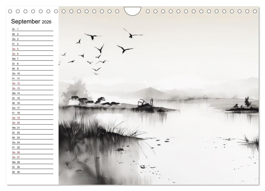 Weitere Ansicht: Inmitten der Ruhe (Wandkalender 2026 DIN A4 quer), CALVENDO Monatskalender | Kerstin Waurick, Calvendo