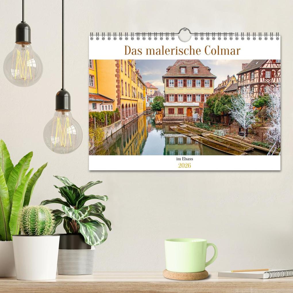 Weitere Ansicht: Das malerische Colmar im Elsass (Wandkalender 2026 DIN A4 quer), CALVENDO Monatskalender | Nina Schwarze, Calvendo