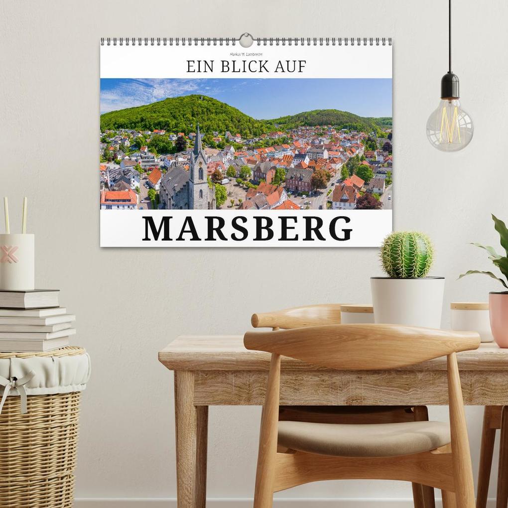 Weitere Ansicht: Ein Blick auf Marsberg (Wandkalender 2026 DIN A3 quer), CALVENDO Monatskalender | Markus W. Lambrecht, Calvendo