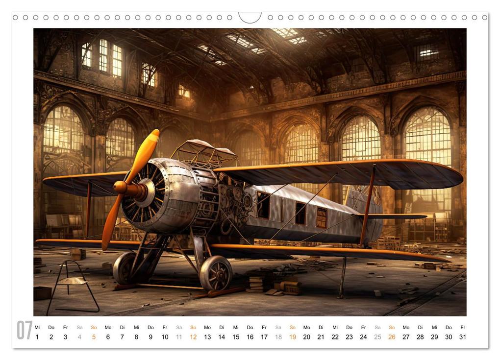 Weitere Ansicht: Steampunk Luftfahrt (Wandkalender 2026 DIN A3 quer), CALVENDO Monatskalender | Sabine Löwer, Calvendo
