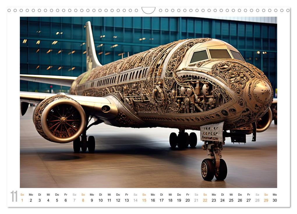 Weitere Ansicht: Steampunk Luftfahrt (Wandkalender 2026 DIN A3 quer), CALVENDO Monatskalender | Sabine Löwer, Calvendo