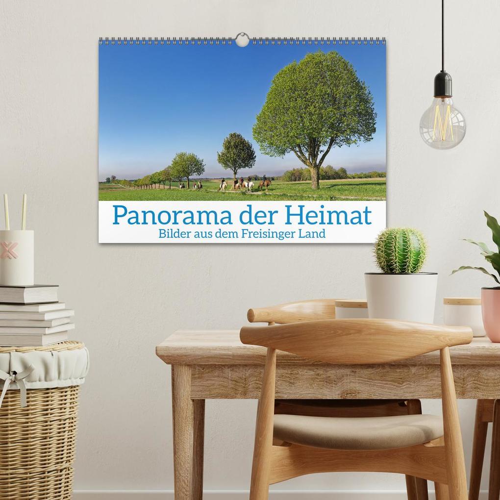 Weitere Ansicht: Panorama der Heimat Landkreis Freising (Wandkalender 2026 DIN A3 quer), CALVENDO Monatskalender | Joachim Mindt, Calvendo