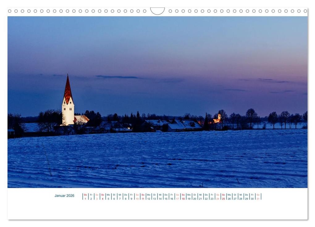 Weitere Ansicht: Panorama der Heimat Landkreis Freising (Wandkalender 2026 DIN A3 quer), CALVENDO Monatskalender | Joachim Mindt, Calvendo