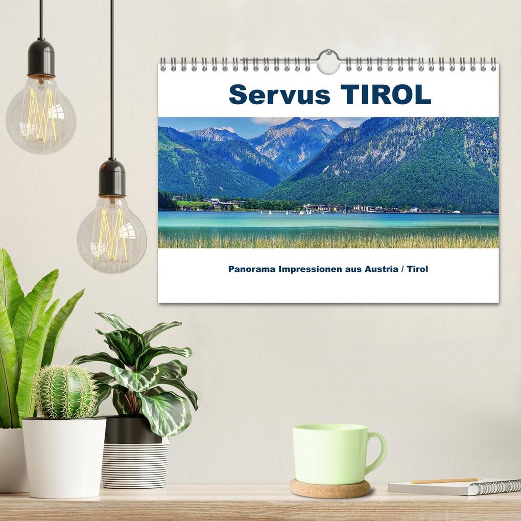 Weitere Ansicht: Servus TIROL Panorama Impressionen aus Austria / Tirol (Wandkalender 2026 DIN A4 quer), CALVENDO Monatskalender | Susan Michel, Calvendo