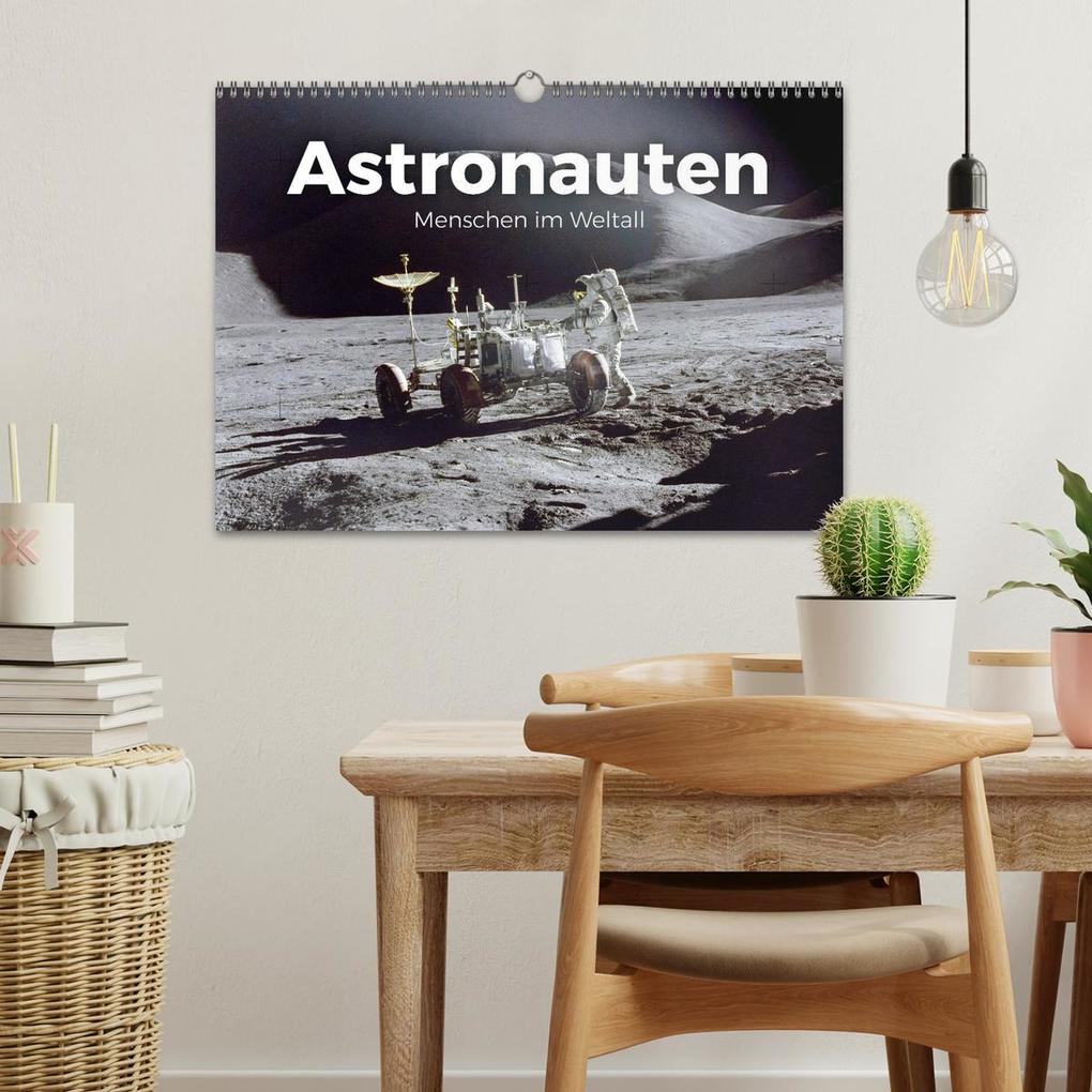 Weitere Ansicht: Astronauten - Menschen im Weltall (Wandkalender 2026 DIN A3 quer), CALVENDO Monatskalender | Calvendo, M. Scott