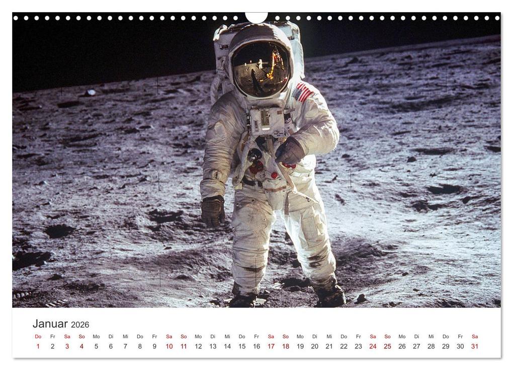 Weitere Ansicht: Astronauten - Menschen im Weltall (Wandkalender 2026 DIN A3 quer), CALVENDO Monatskalender | Calvendo, M. Scott