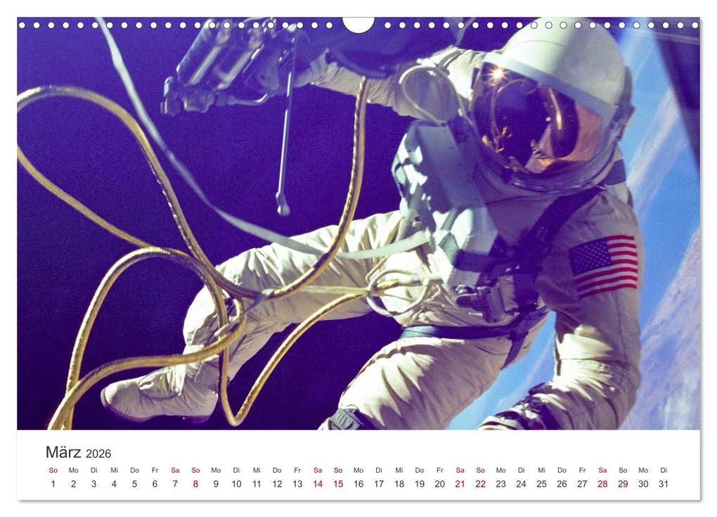 Weitere Ansicht: Astronauten - Menschen im Weltall (Wandkalender 2026 DIN A3 quer), CALVENDO Monatskalender | Calvendo, M. Scott