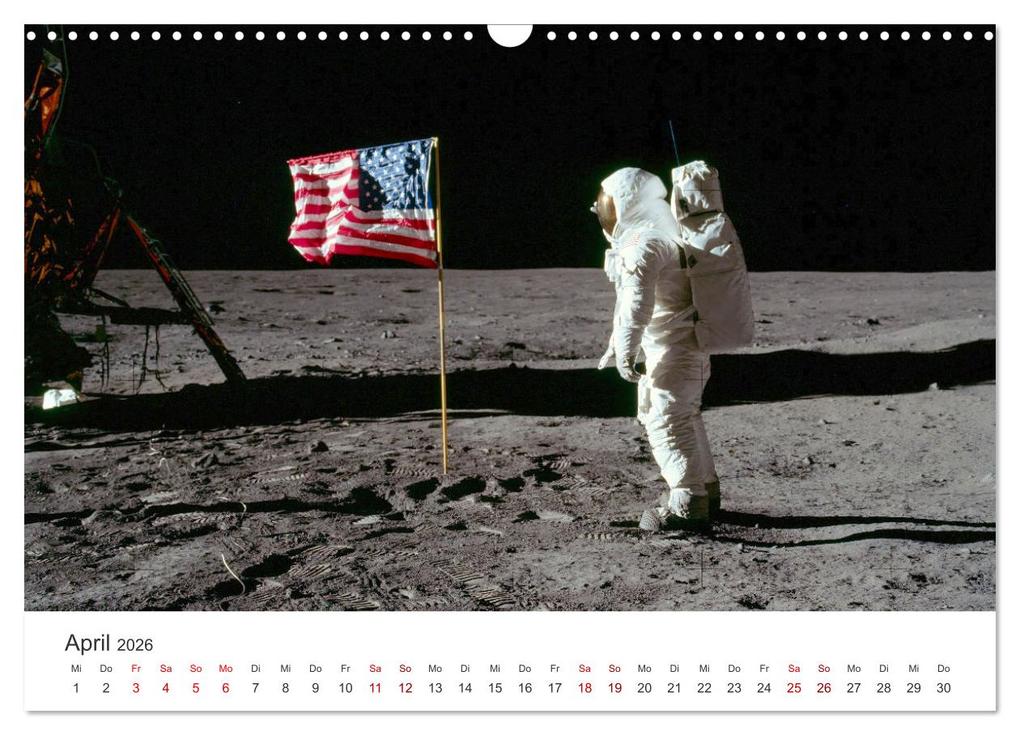 Weitere Ansicht: Astronauten - Menschen im Weltall (Wandkalender 2026 DIN A3 quer), CALVENDO Monatskalender | Calvendo, M. Scott