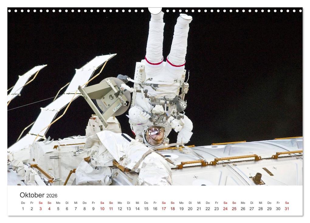 Weitere Ansicht: Astronauten - Menschen im Weltall (Wandkalender 2026 DIN A3 quer), CALVENDO Monatskalender | Calvendo, M. Scott