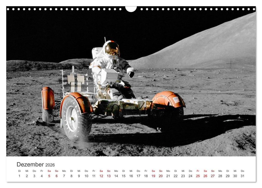 Weitere Ansicht: Astronauten - Menschen im Weltall (Wandkalender 2026 DIN A3 quer), CALVENDO Monatskalender | Calvendo, M. Scott