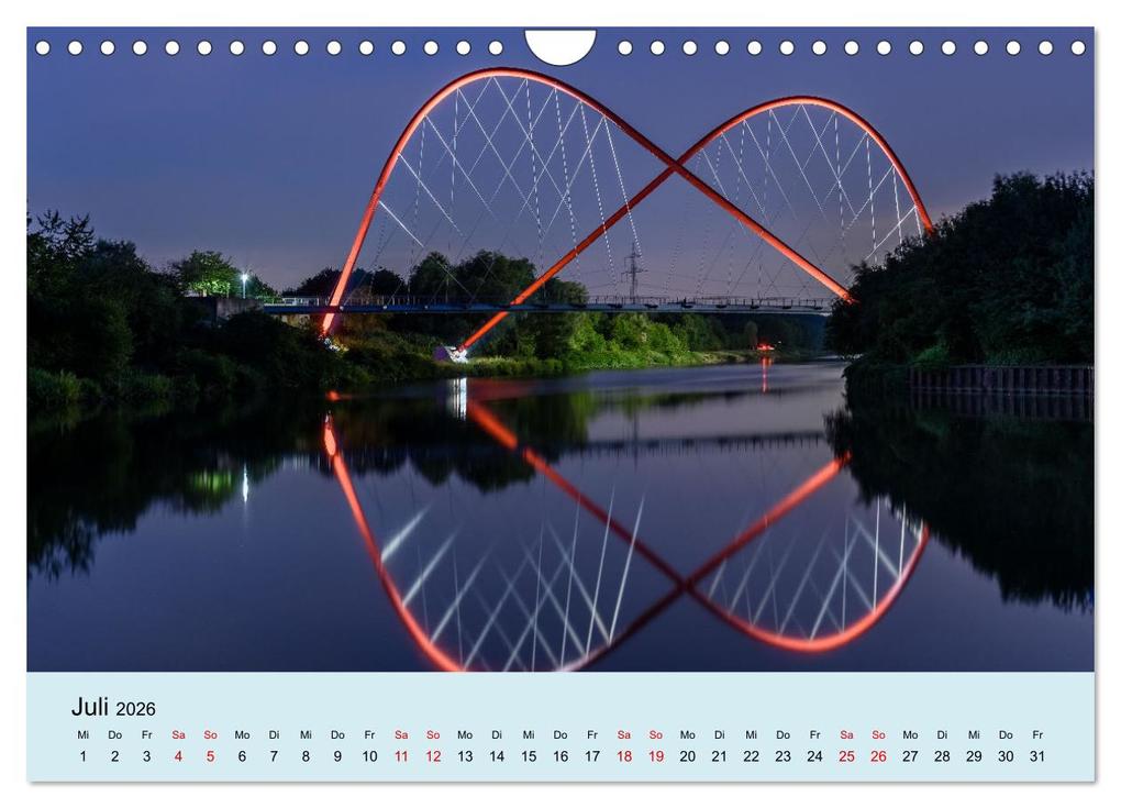 Weitere Ansicht: Ruhrnights (Wandkalender 2026 DIN A4 quer), CALVENDO Monatskalender | Frank Ebert, Calvendo