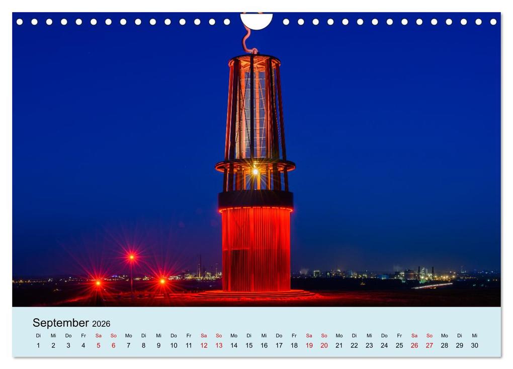 Weitere Ansicht: Ruhrnights (Wandkalender 2026 DIN A4 quer), CALVENDO Monatskalender | Frank Ebert, Calvendo