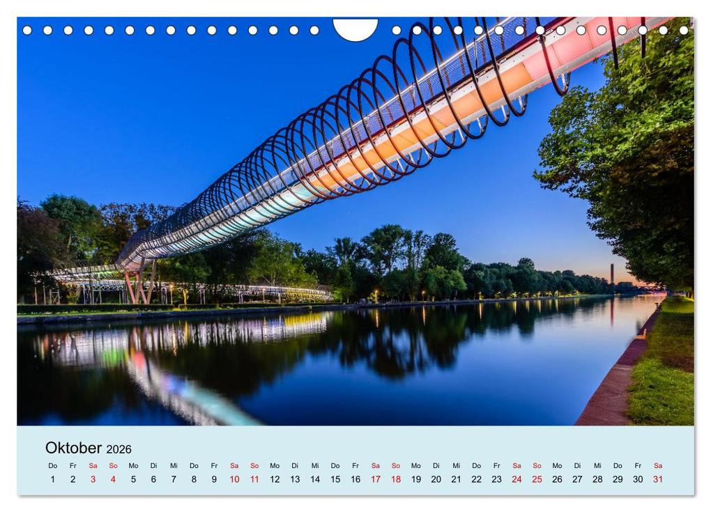 Weitere Ansicht: Ruhrnights (Wandkalender 2026 DIN A4 quer), CALVENDO Monatskalender | Frank Ebert, Calvendo