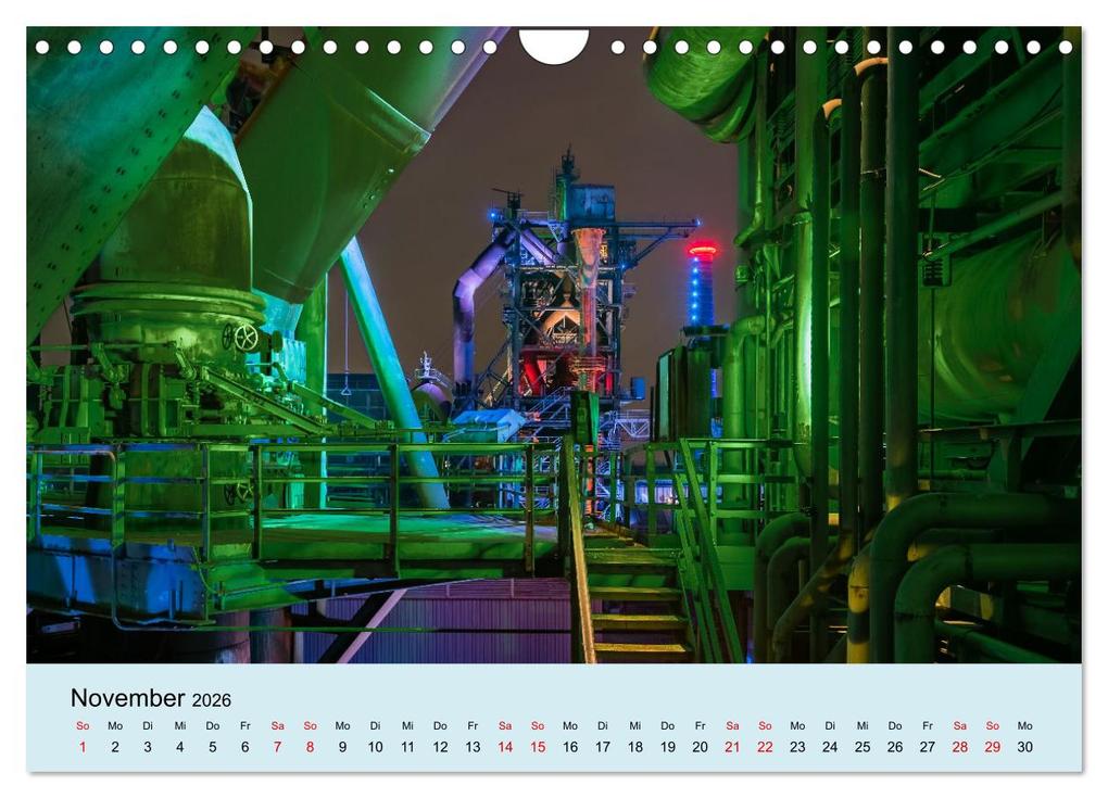 Weitere Ansicht: Ruhrnights (Wandkalender 2026 DIN A4 quer), CALVENDO Monatskalender | Frank Ebert, Calvendo