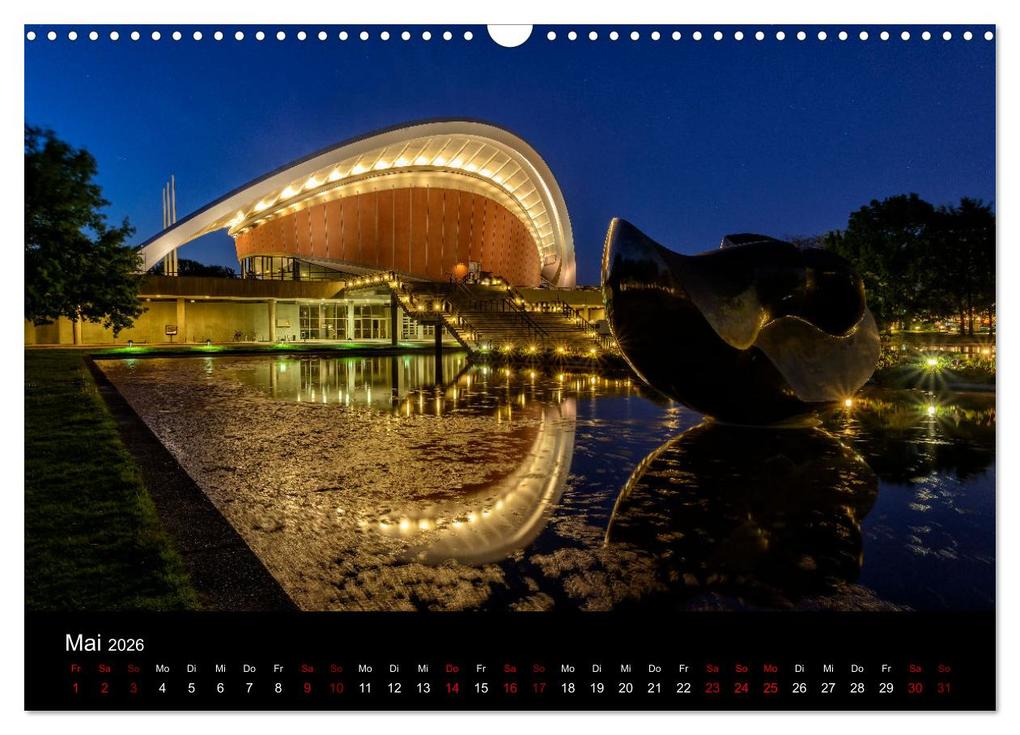 Weitere Ansicht: Eine Reise durch Berlin bei Nacht (Wandkalender 2026 DIN A3 quer), CALVENDO Monatskalender | Oliver Nowak, Calvendo