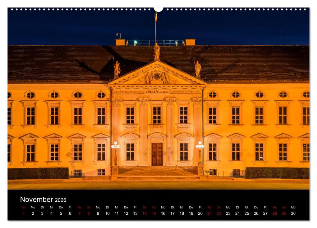 Weitere Ansicht: Eine Reise durch Berlin bei Nacht (Wandkalender 2026 DIN A2 quer), CALVENDO Monatskalender | Oliver Nowak, Calvendo