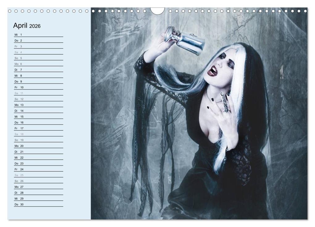 Weitere Ansicht: Von guten und bösen Mächten (Wandkalender 2026 DIN A3 quer), CALVENDO Monatskalender | Ravienne Art, Calvendo