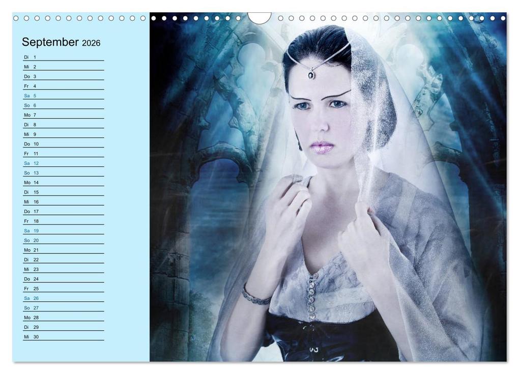Weitere Ansicht: Von guten und bösen Mächten (Wandkalender 2026 DIN A3 quer), CALVENDO Monatskalender | Ravienne Art, Calvendo