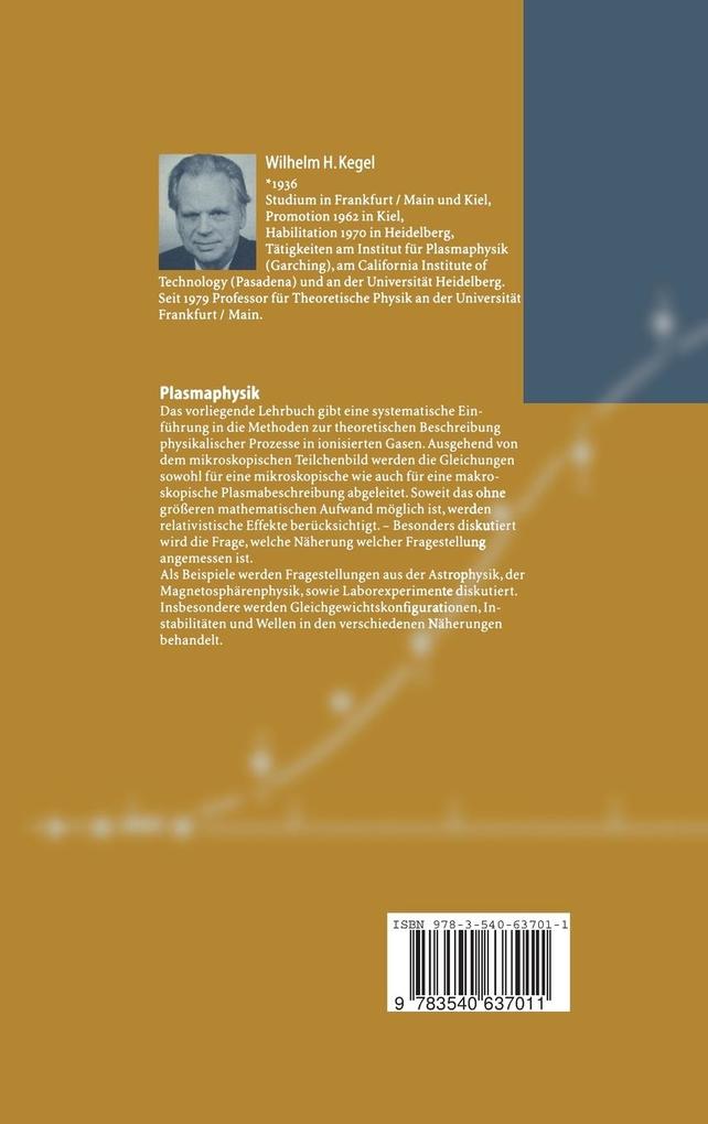 Weitere Ansicht: Plasmaphysik | Wilhelm H. Kegel