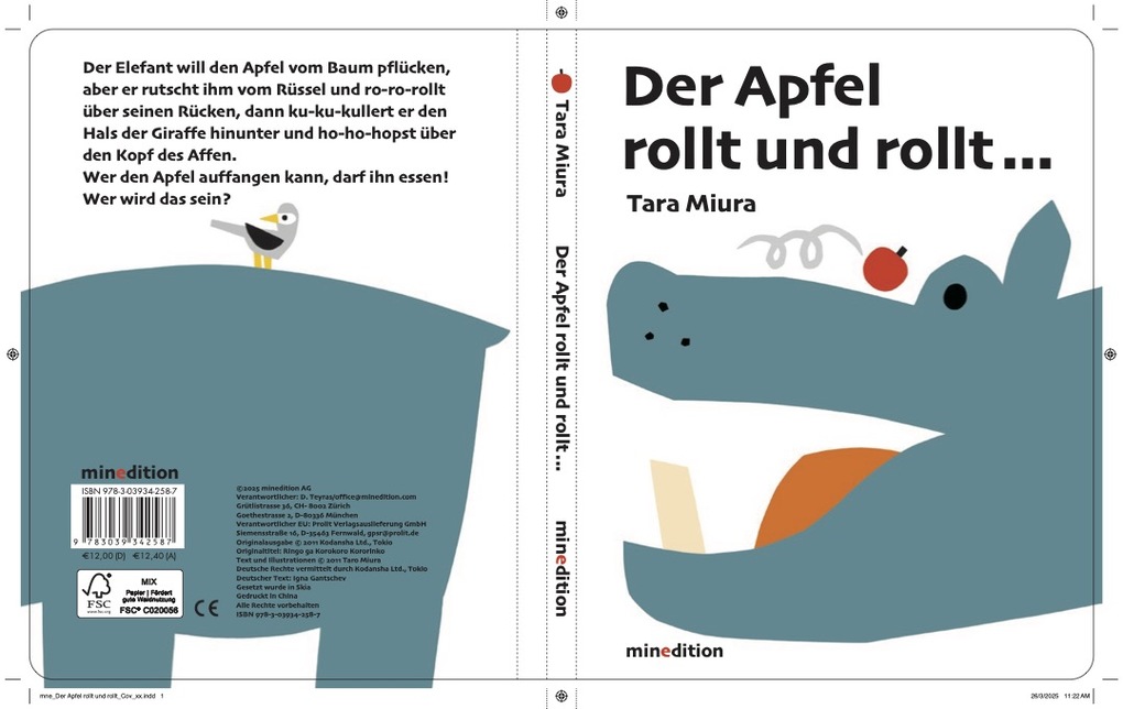 Weitere Ansicht: Der Apfel rollt und rollt | Taro Miura