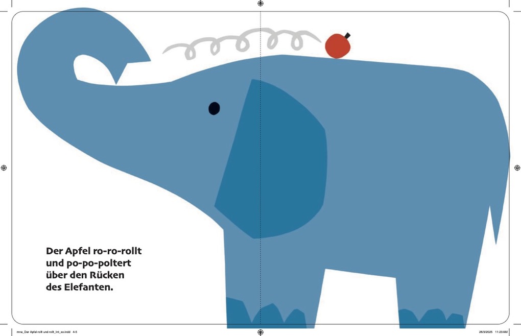 Weitere Ansicht: Der Apfel rollt und rollt | Taro Miura