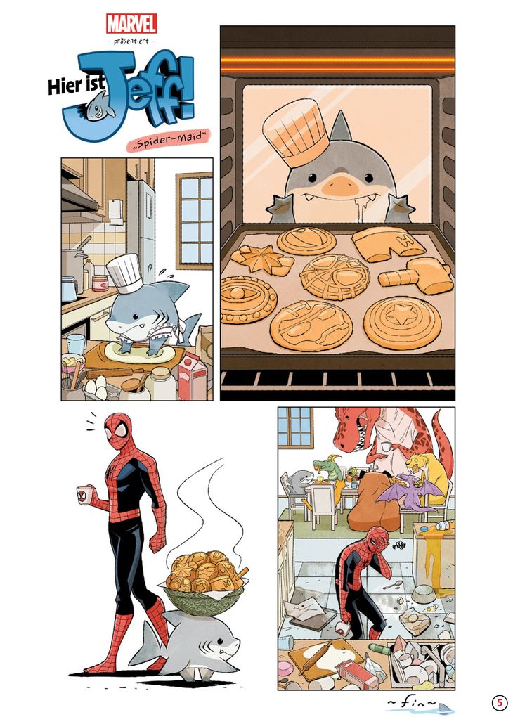 Weitere Ansicht: Hier ist Jeff! | Kelly Thompson, Gurihiru