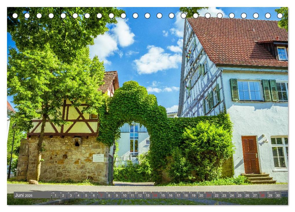 Weitere Ansicht: Historisches Nürtingen 2026 (Tischkalender 2026 DIN A5 quer), CALVENDO Monatskalender | Marc Feix, Calvendo