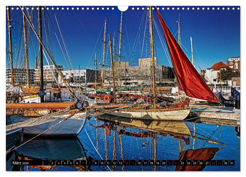 Weitere Ansicht: BREMERHAVEN Maritimes in der Seestadt (Wandkalender 2026 DIN A3 quer), CALVENDO Monatskalender | Bernd Maertens, Calvendo
