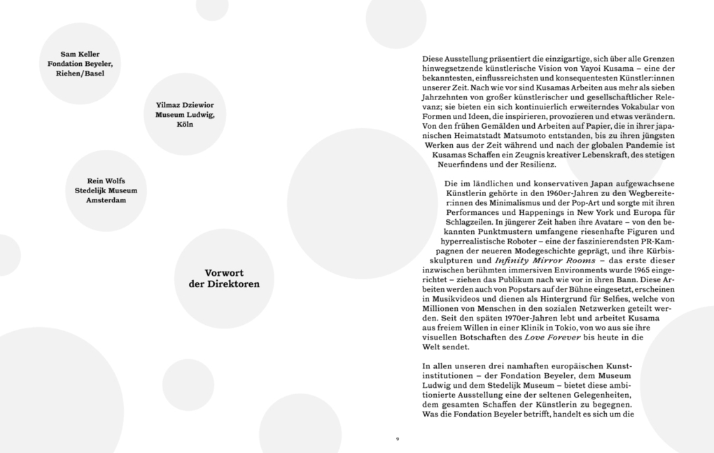 Weitere Ansicht: Yayoi Kusama | Teo Schifferli