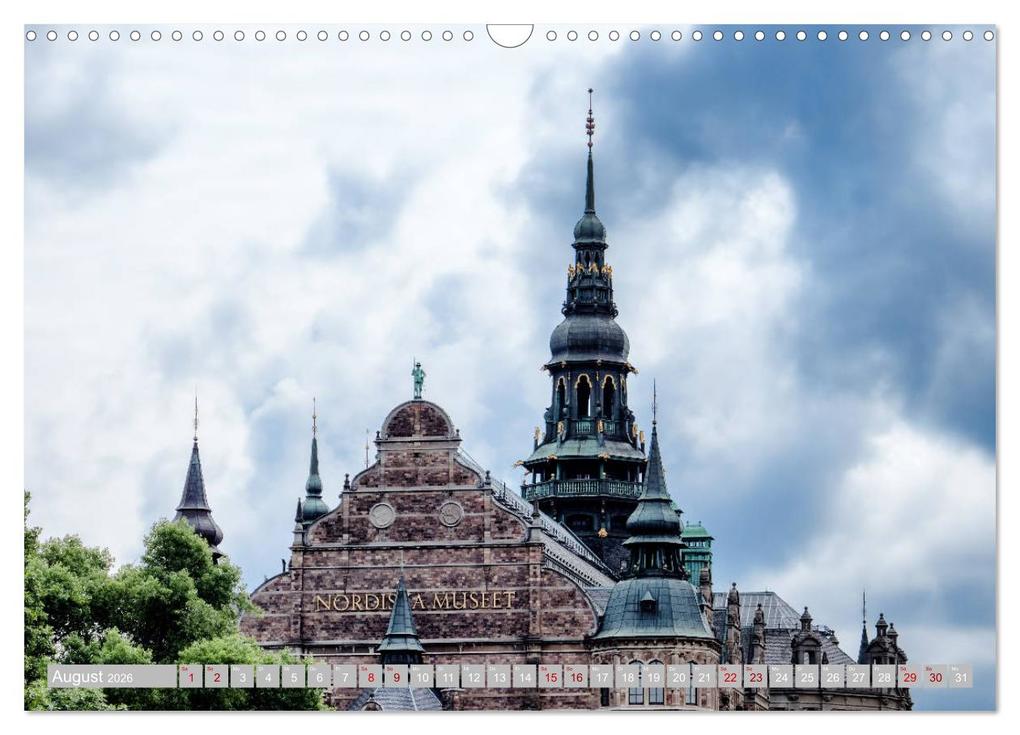 Weitere Ansicht: Stockholm - Mal anders gesehen (Wandkalender 2026 DIN A3 quer), CALVENDO Monatskalender | Calvendo, Dirk rosin