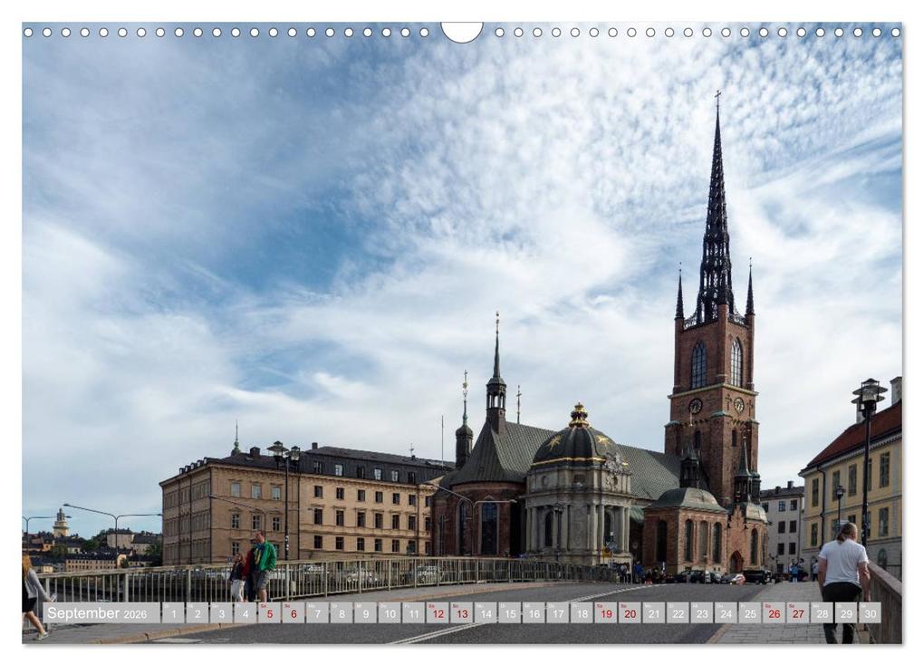 Weitere Ansicht: Stockholm - Mal anders gesehen (Wandkalender 2026 DIN A3 quer), CALVENDO Monatskalender | Calvendo, Dirk rosin