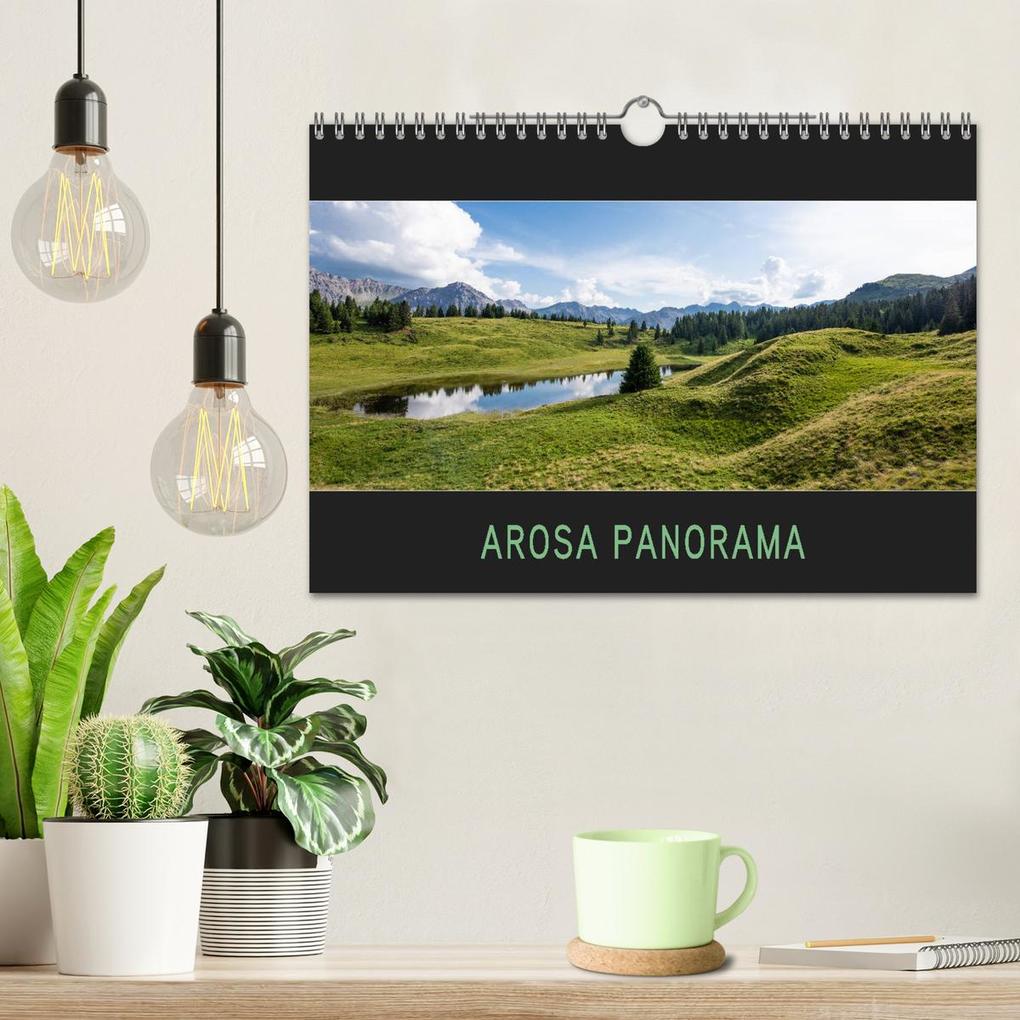 Weitere Ansicht: Arosa Panorama (Wandkalender 2026 DIN A4 quer), CALVENDO Monatskalender | Calvendo, Stefanie und Philipp Kellmann