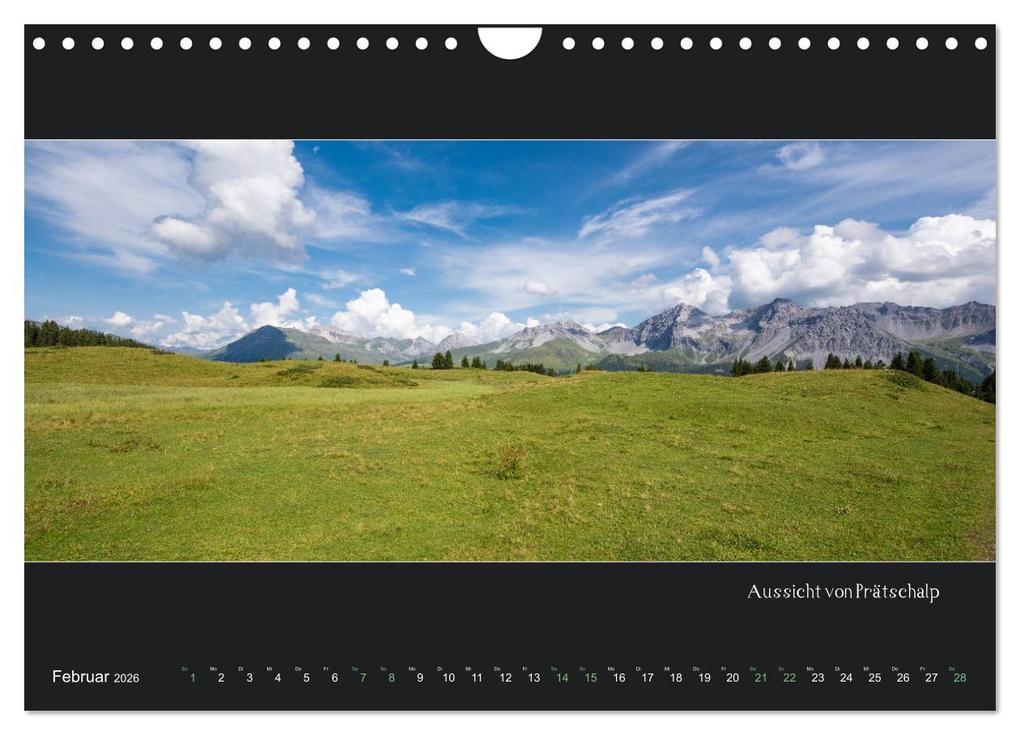 Weitere Ansicht: Arosa Panorama (Wandkalender 2026 DIN A4 quer), CALVENDO Monatskalender | Calvendo, Stefanie und Philipp Kellmann