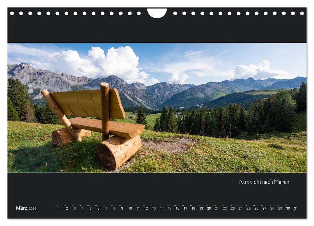 Weitere Ansicht: Arosa Panorama (Wandkalender 2026 DIN A4 quer), CALVENDO Monatskalender | Calvendo, Stefanie und Philipp Kellmann