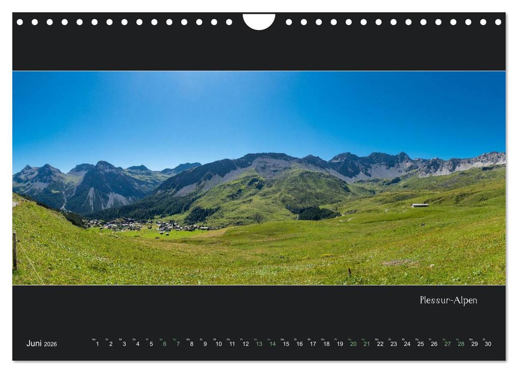 Weitere Ansicht: Arosa Panorama (Wandkalender 2026 DIN A4 quer), CALVENDO Monatskalender | Calvendo, Stefanie und Philipp Kellmann