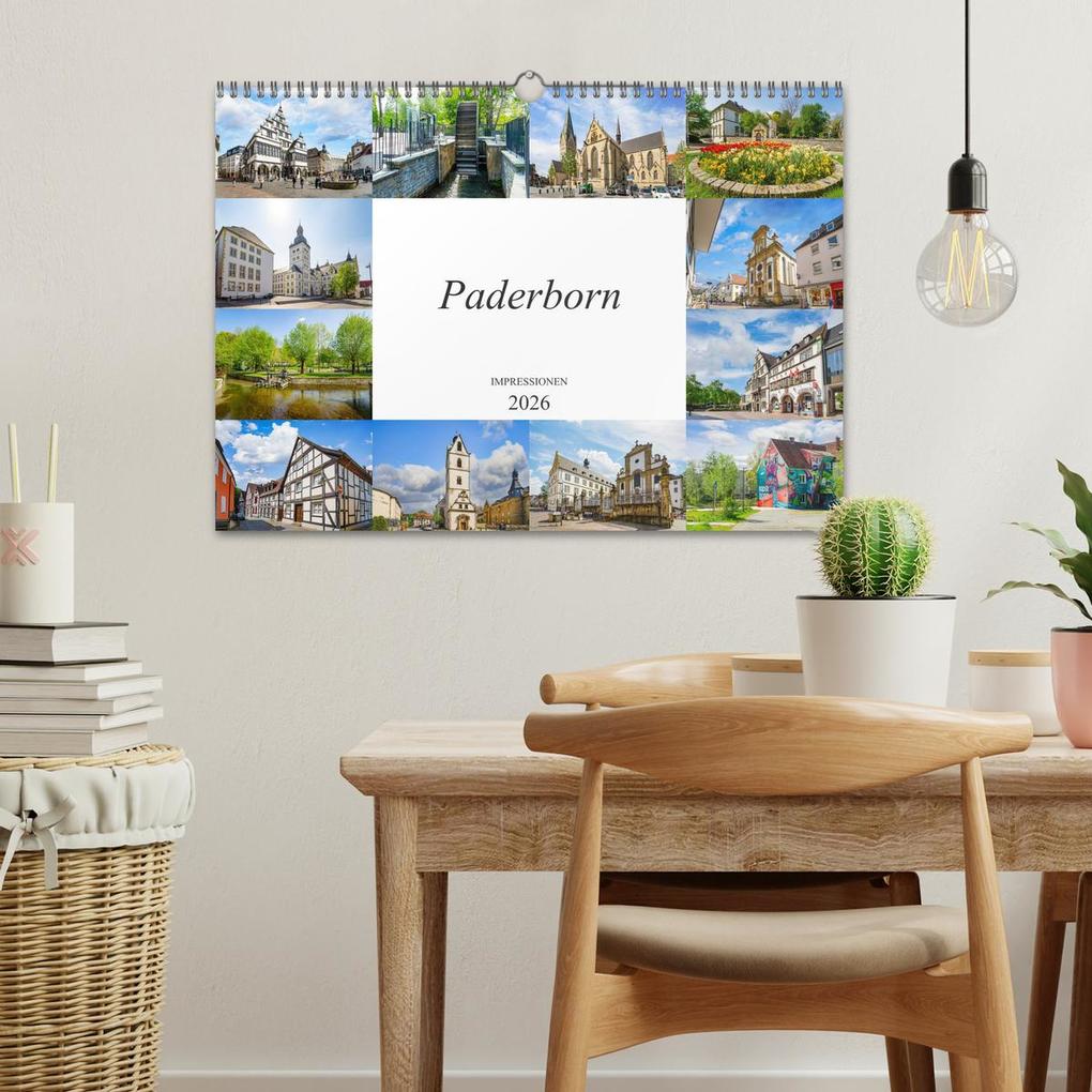 Weitere Ansicht: Paderborn Impressionen (Wandkalender 2026 DIN A3 quer), CALVENDO Monatskalender | Calvendo, Dirk Meutzner