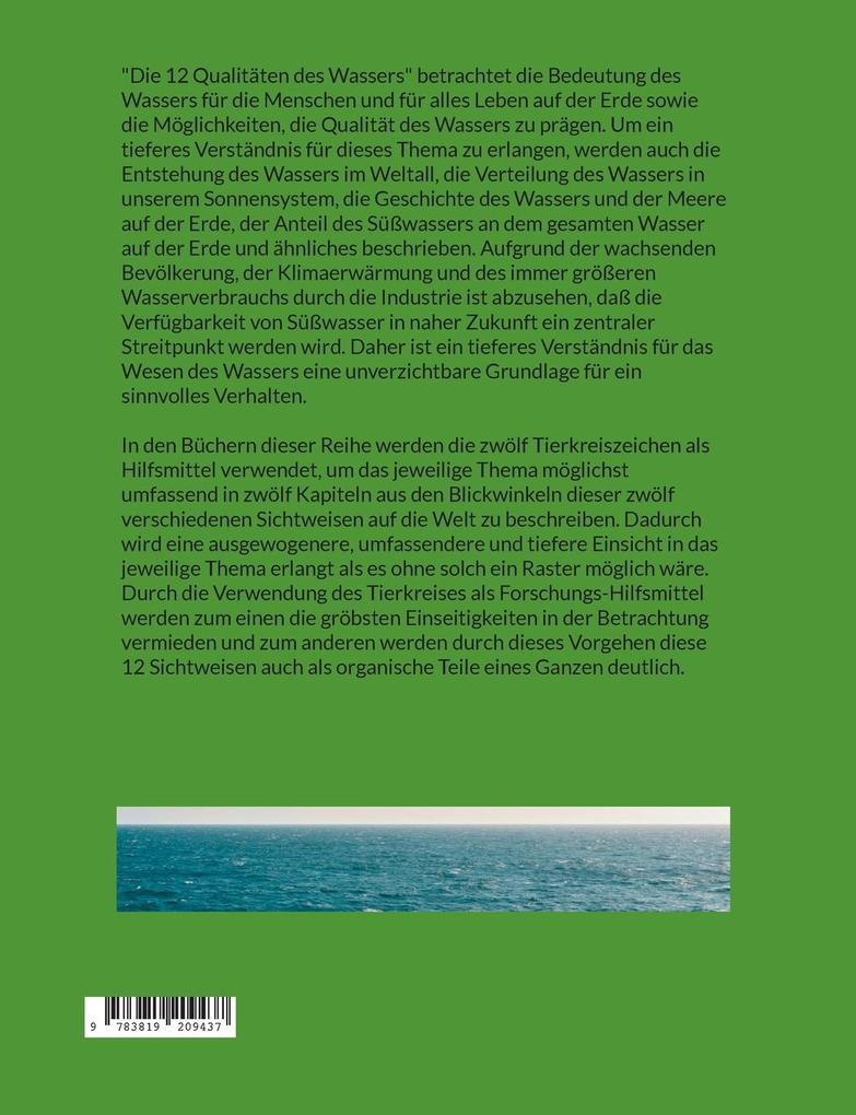 Weitere Ansicht: Die 12 Qualitäten des Wassers | Harry Eilenstein