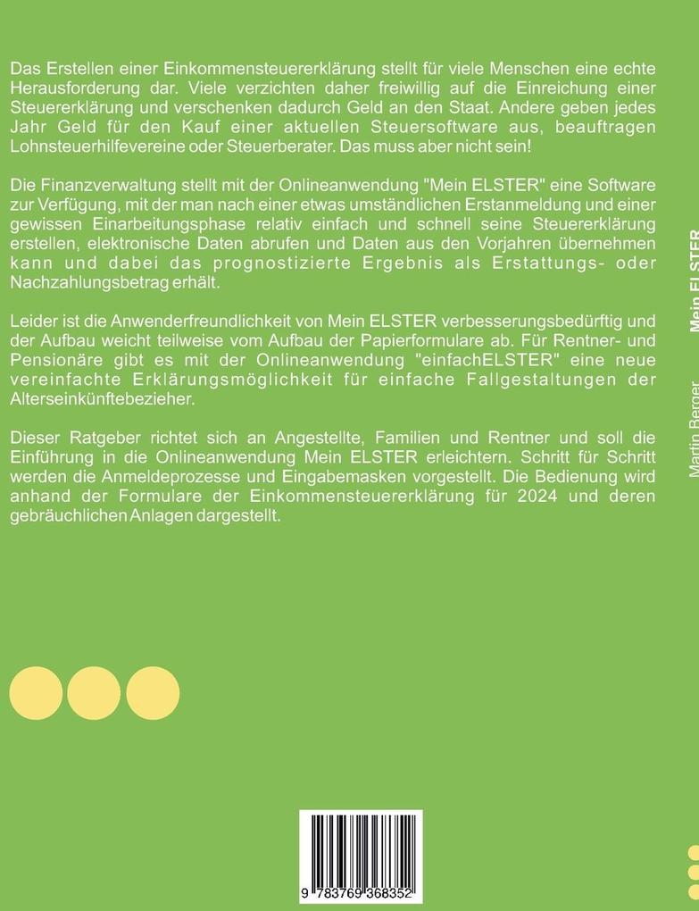 Weitere Ansicht: Mein Elster | Martin Berger