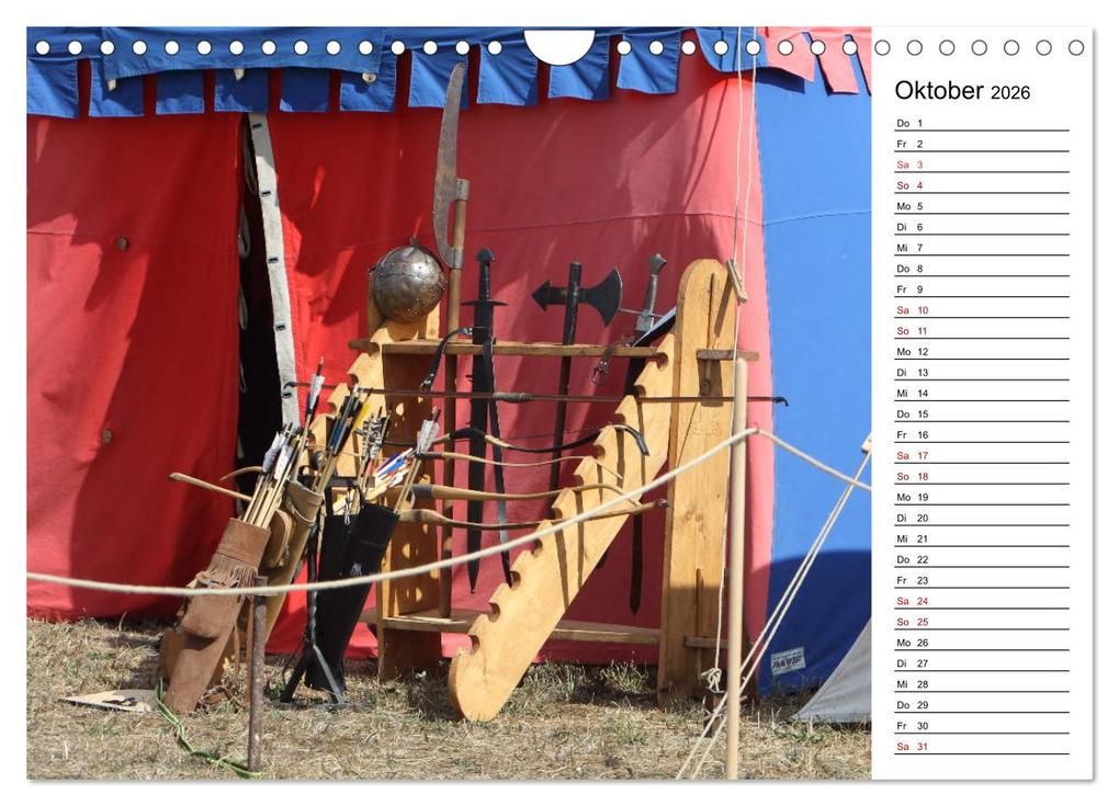 Weitere Ansicht: Mittelalter - Leben (Wandkalender 2026 DIN A4 quer), CALVENDO Monatskalender | Sophia-Saphira Wandala, Calvendo