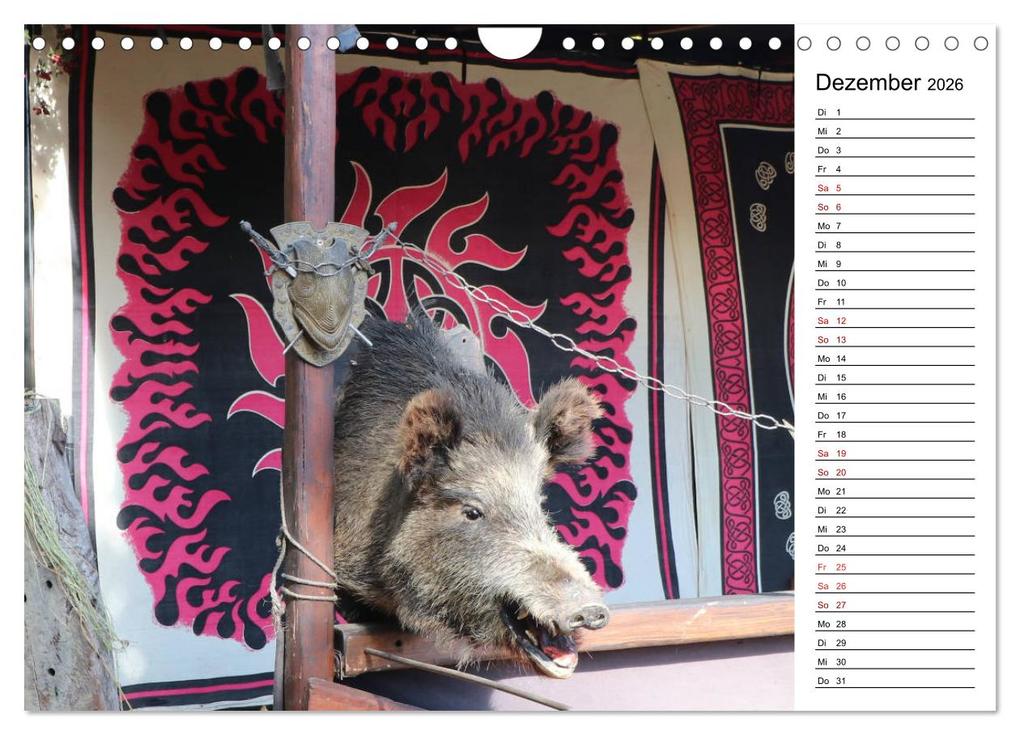 Weitere Ansicht: Mittelalter - Leben (Wandkalender 2026 DIN A4 quer), CALVENDO Monatskalender | Sophia-Saphira Wandala, Calvendo