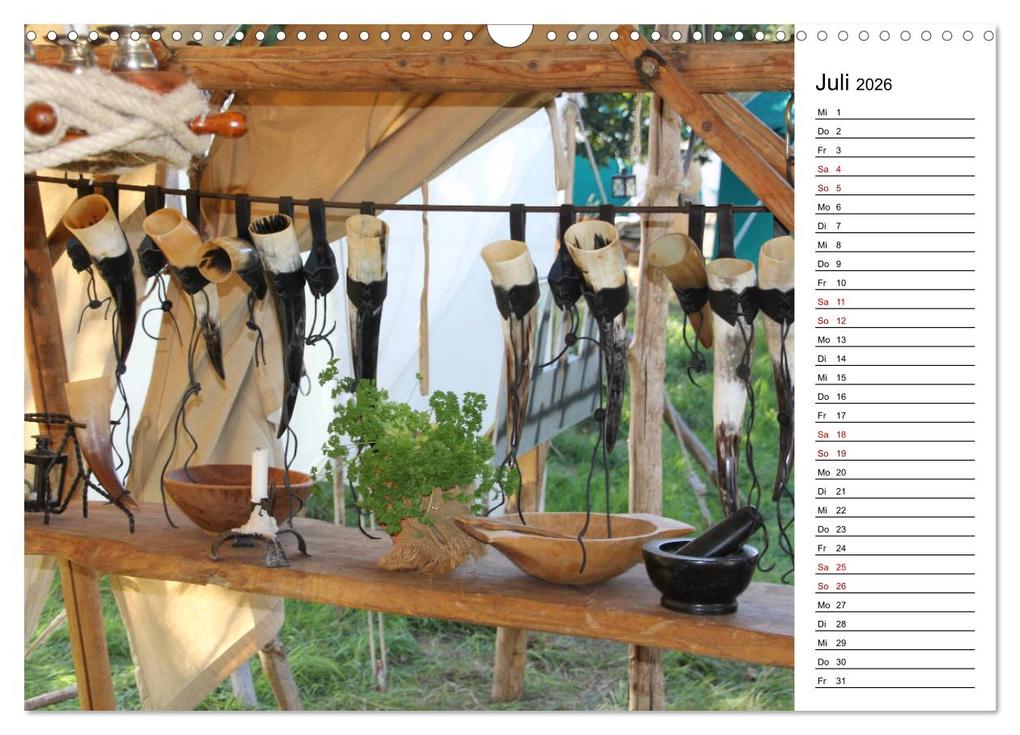 Weitere Ansicht: Mittelalter - Leben (Wandkalender 2026 DIN A3 quer), CALVENDO Monatskalender | Sophia-Saphira Wandala, Calvendo