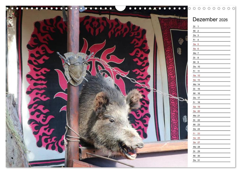 Weitere Ansicht: Mittelalter - Leben (Wandkalender 2026 DIN A3 quer), CALVENDO Monatskalender | Sophia-Saphira Wandala, Calvendo