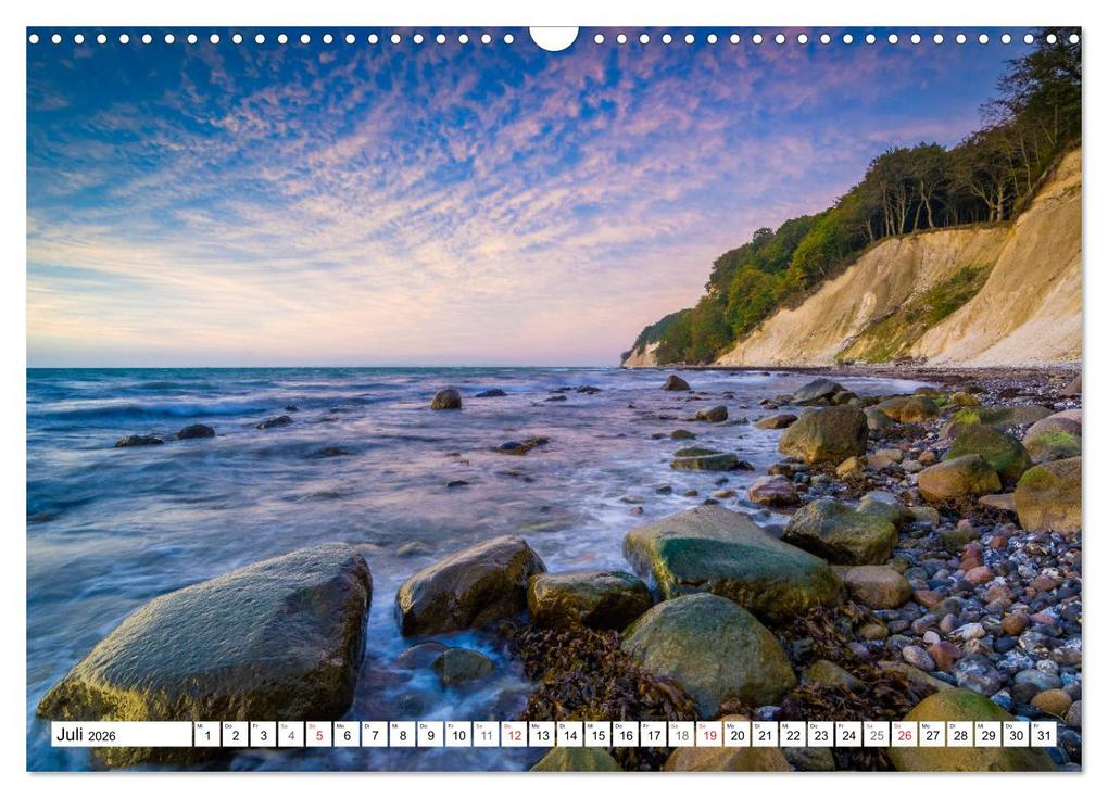 Weitere Ansicht: Insel Rügen - Meine wilde Ostsee-Romanze (Wandkalender 2026 DIN A3 quer), CALVENDO Monatskalender | Martin Wasilewski, Calvendo