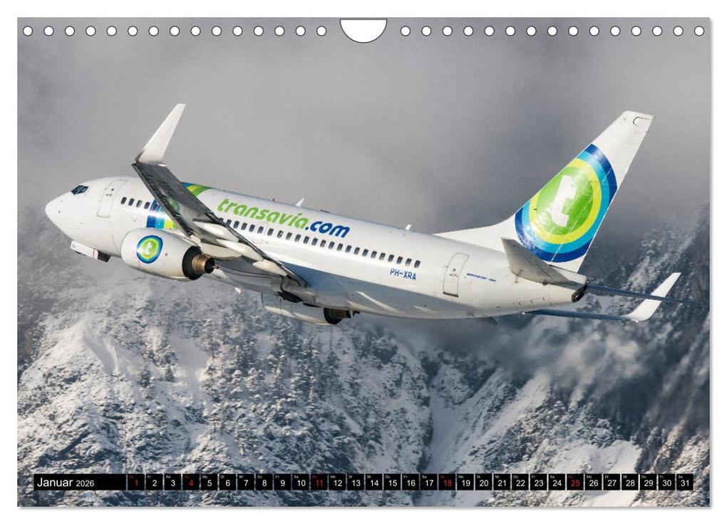 Weitere Ansicht: Flugzeugkalender (Wandkalender 2026 DIN A4 quer), CALVENDO Monatskalender | Calvendo, Danijel Jovanovic