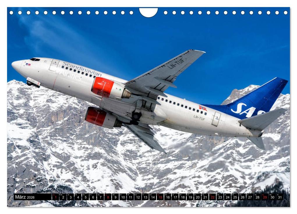 Weitere Ansicht: Flugzeugkalender (Wandkalender 2026 DIN A4 quer), CALVENDO Monatskalender | Calvendo, Danijel Jovanovic