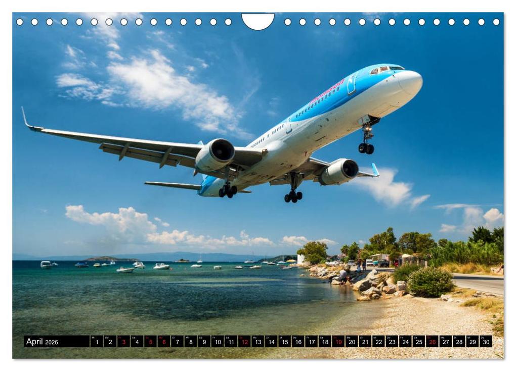 Weitere Ansicht: Flugzeugkalender (Wandkalender 2026 DIN A4 quer), CALVENDO Monatskalender | Calvendo, Danijel Jovanovic
