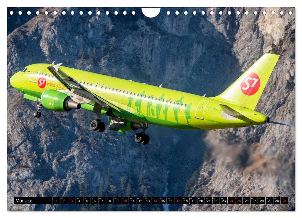 Weitere Ansicht: Flugzeugkalender (Wandkalender 2026 DIN A4 quer), CALVENDO Monatskalender | Calvendo, Danijel Jovanovic